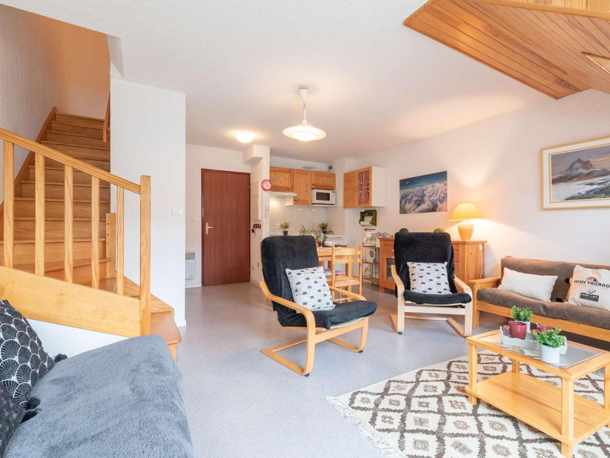 Duplex Confortable Avec 2 Chambres, Balcon Et Parking A Saint Lary Village, Proche Des Thermes Et Telecabine - Fr-1-296-336 Екстер'єр фото
